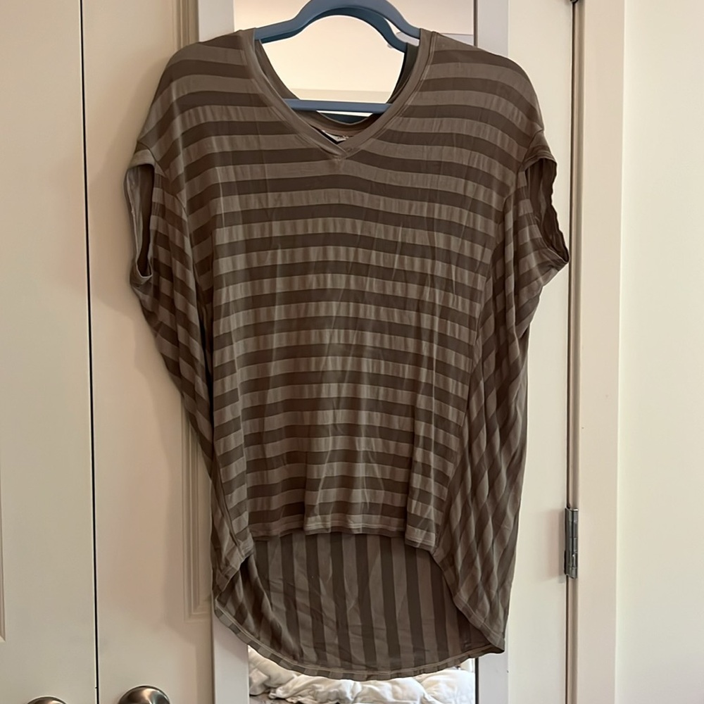 Striped V-Neck shirt